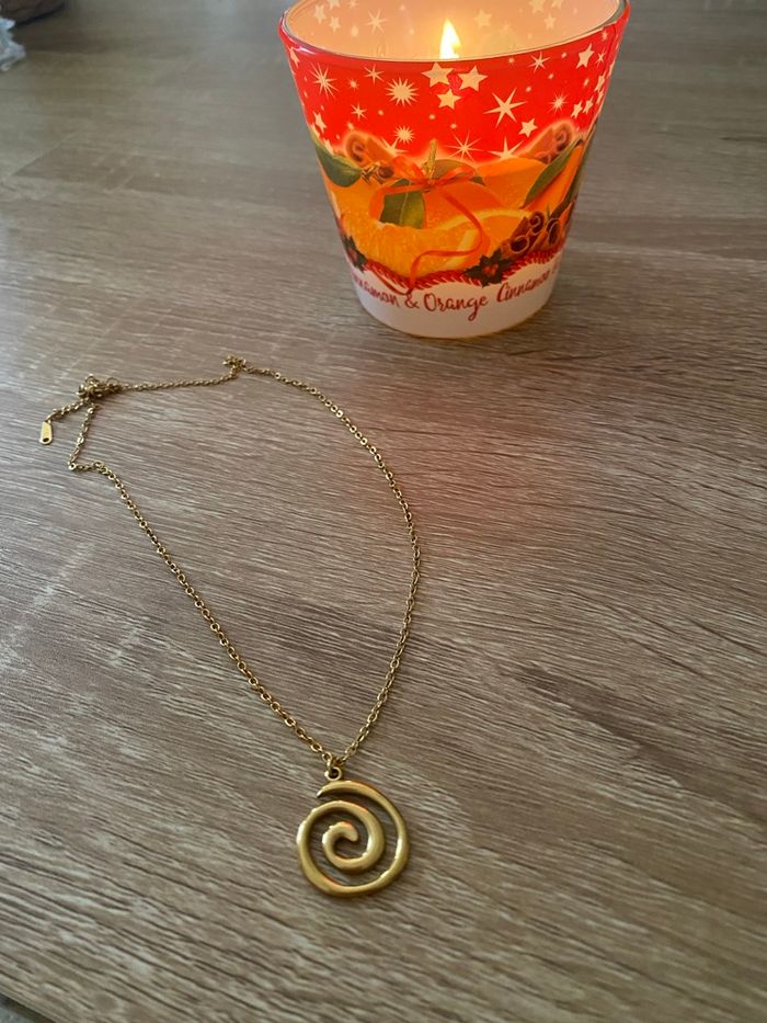Collier  spirale en acier inoxydable