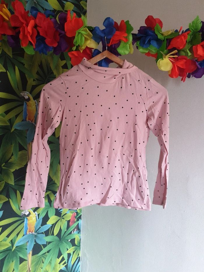 Sous pull léger mi saison à pois