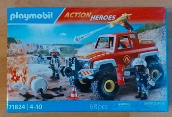 Playmobil pompiers 71824