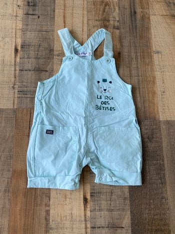 Salopette short 