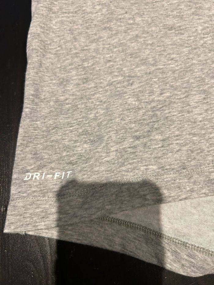 Nike tee shirt gris MC capuche S - photo numéro 10
