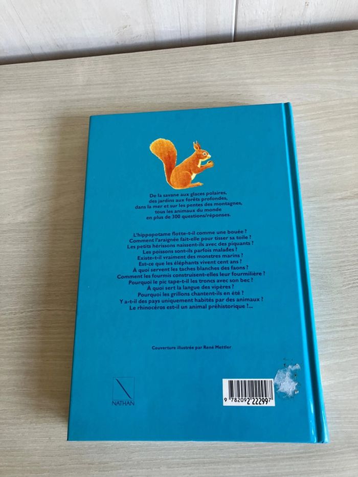 Livre enfant "Le monde étonnant des animaux – 300 questions/réponses - photo numéro 4