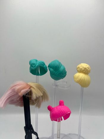 🎀 lot 5 perruques LOL surprises #18 🎀