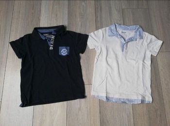 Lot de 2 polo tee-shirts manches courtes vertbaudet