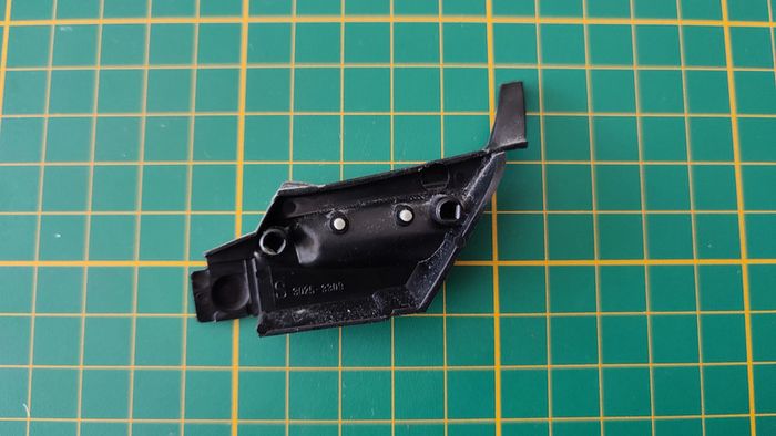 Intérieur porte gauche 3025 - 3309 pièce détachée miniature Dodge viper RT10 1/18 Burago #B03 - photo numéro 2