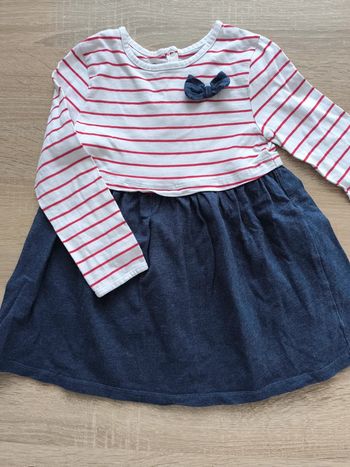 Robe sergent major marin 4 ans