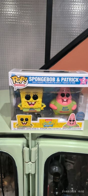 Pop funko pack spongebob & patrick