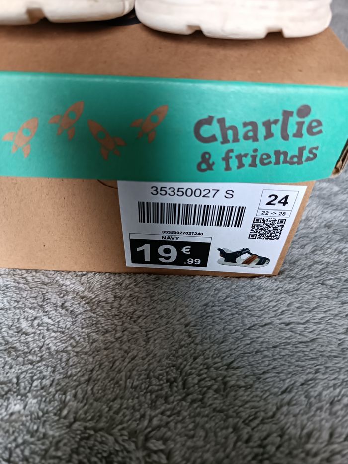Sandales garçon Charlie & Friends - Pointure 24 - photo numéro 8