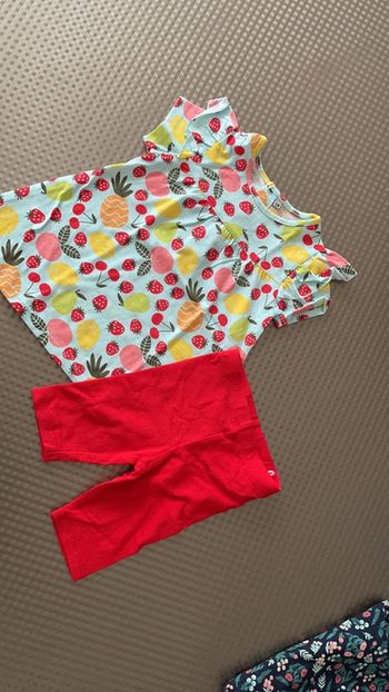 Ensemble tunique / pantacourt 12 mois