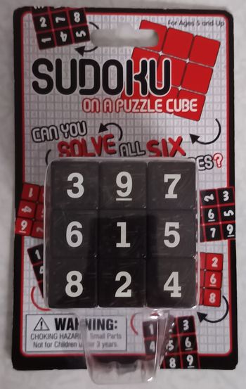 Sudoku cube puzzle cube jeu sudoku cube mathématiques jouet éducatif - Neuf