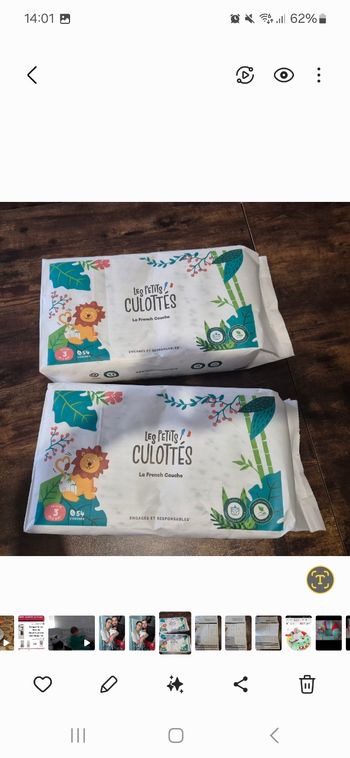 108 Couches Jetables 