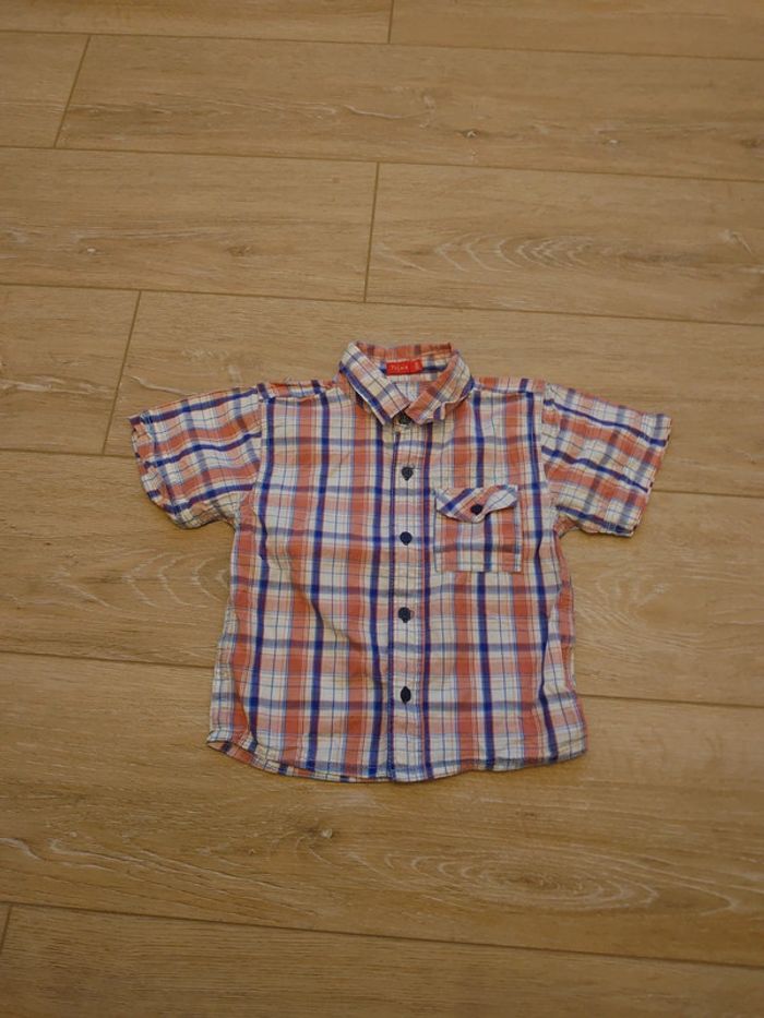 Chemise à carreaux