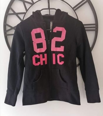 Gilet à capuche T.12 ans