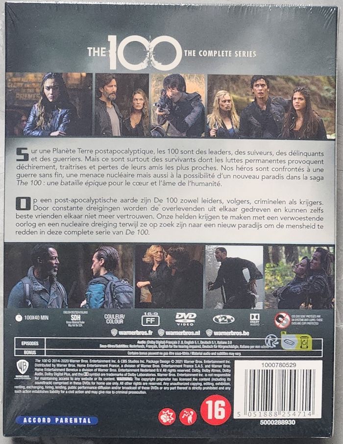 Coffret The 100 Dvd ( Série Integrale Version Française) neuf sous scellé - photo numéro 2
