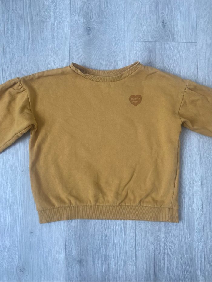 Sweat moutarde fille 👧 - photo numéro 2