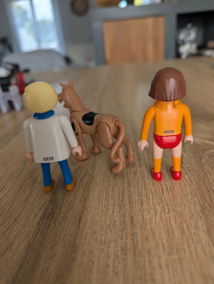 Lot de 3 figurines Scooby-Doo playmobil - photo numéro 2