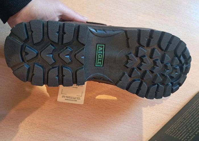 Aigle chaussures homme à scratch marché rando P.46 neuves - photo numéro 7