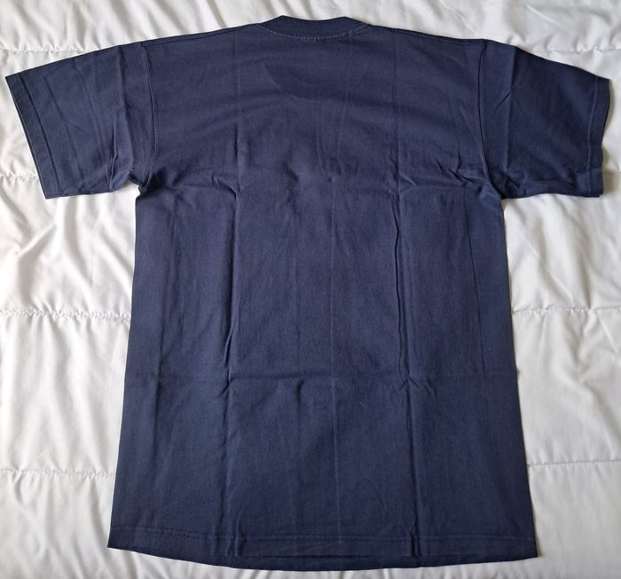 T shirt bleu marine palmier taille L - photo numéro 2