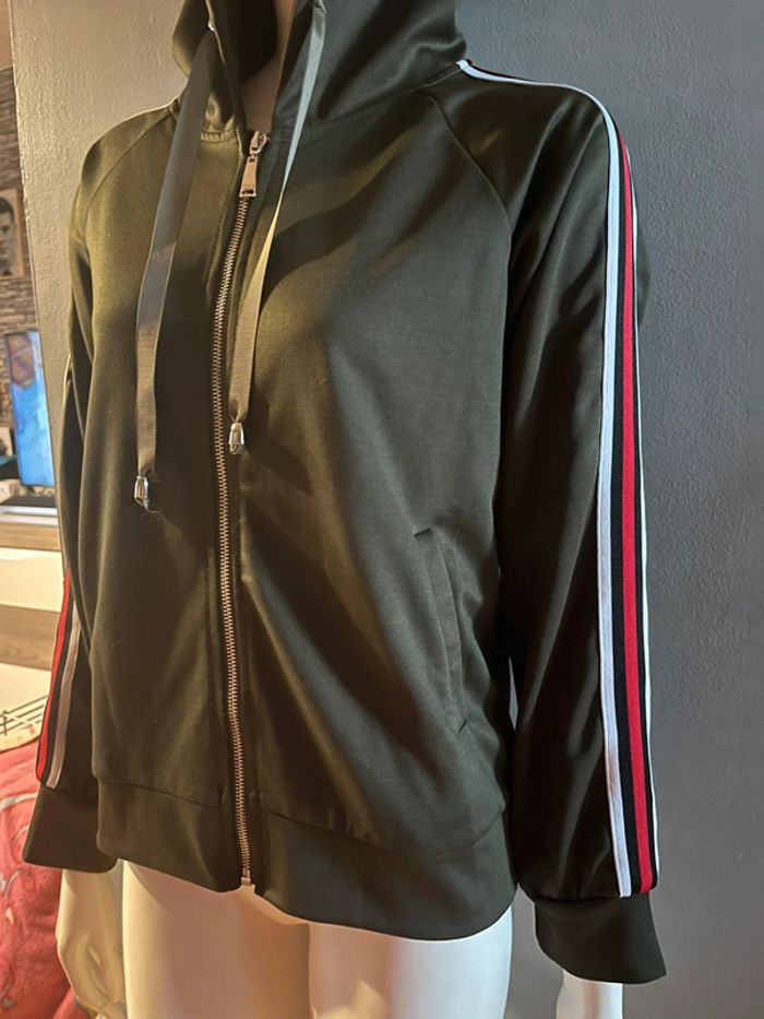 Veste capuche flam mode en M - photo numéro 3
