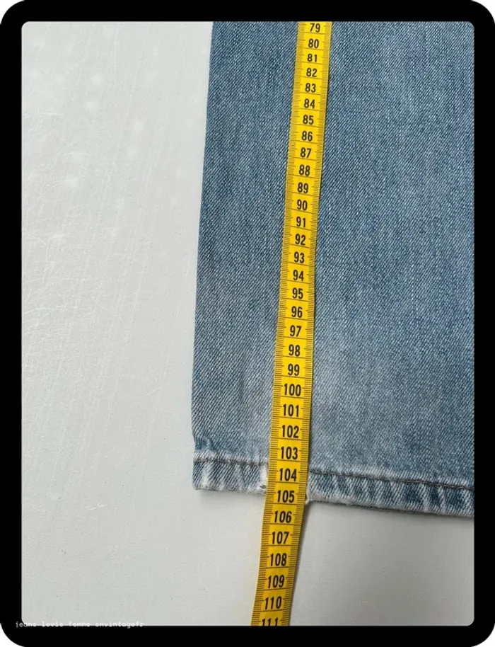 Jean Levi's Homme 505 Regular Marine W32 L30 | Très Bon État NJ604 - photo numéro 8