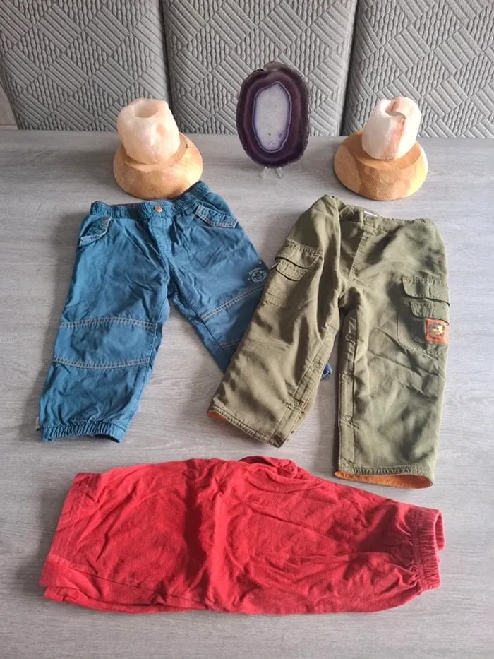 Lot de 12 pantalons et salopettes 24 mois - photo numéro 8