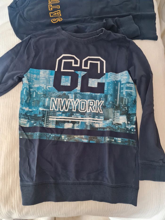 5 pulls garçon 10-12 ans / new york /comme neuf - photo numéro 10