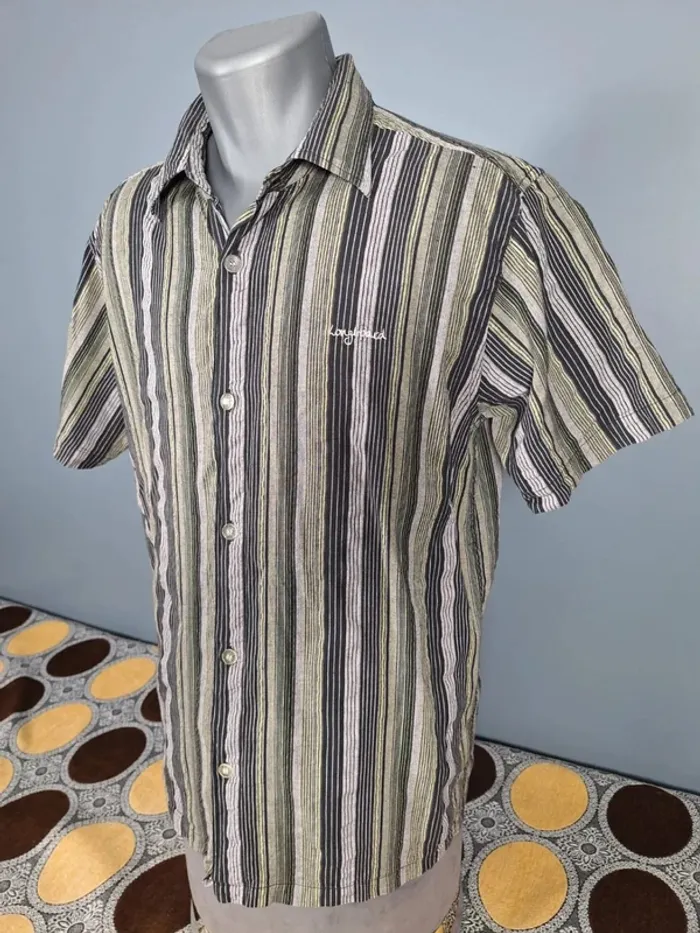 chemise manches courte longboard / homme taille XL / brodé (414) - photo numéro 5