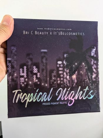 Palette Tropical nights It's bel cosmetics
