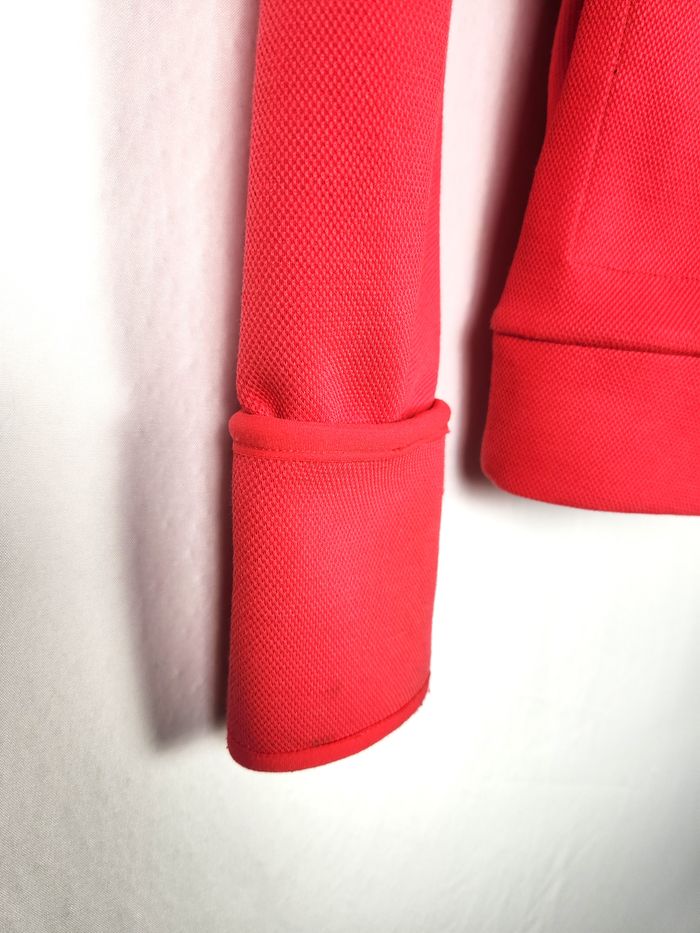 Veste running Adidas à Capuche, couleur corail, taille XS - photo numéro 8