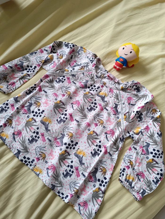 Blouse animaux sauvages Gemo - photo numéro 2