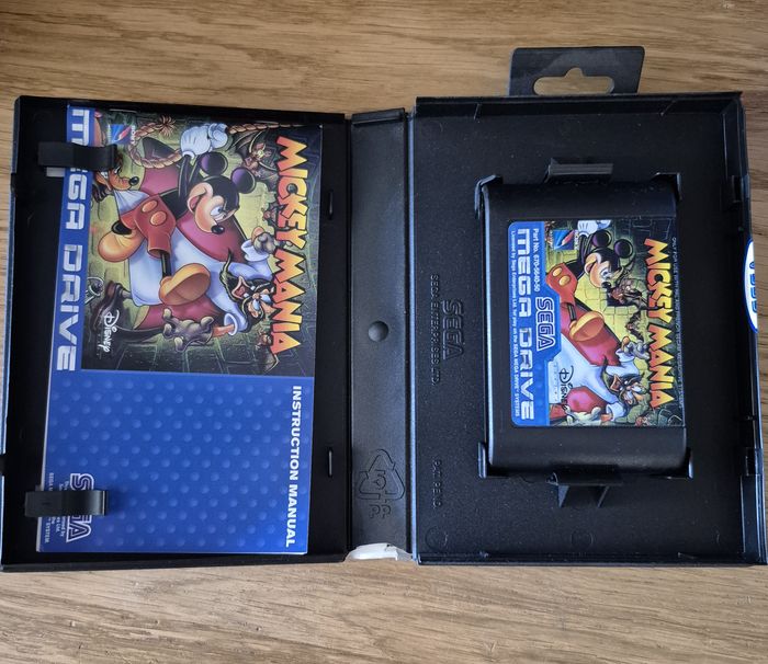 mickey mania disney sega megadrive complet en boite et notice Cib Pal Eur - photo numéro 5