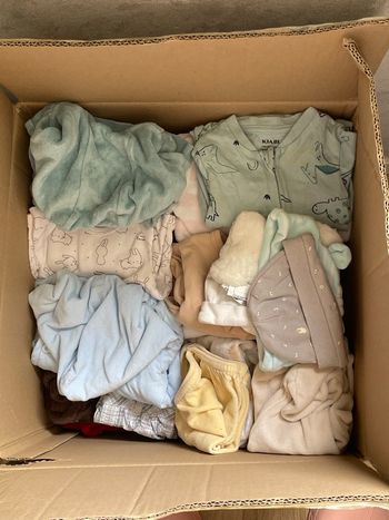 Lot vêtements bébé garçon