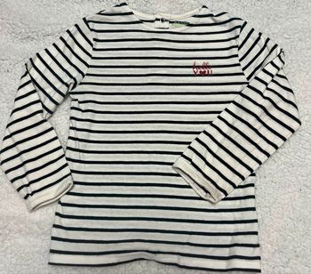 TEE shirt marinière Kiabi 