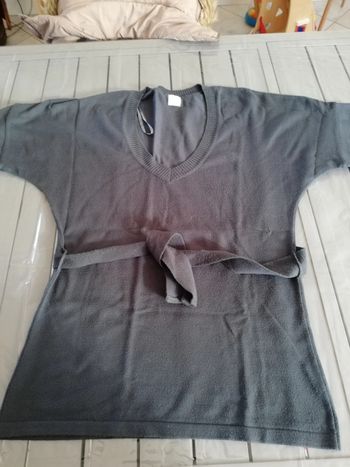 Pull long manches courtes