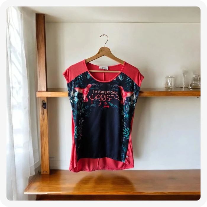 t-shirt Le Temps des Cerises noir taille 14 ans