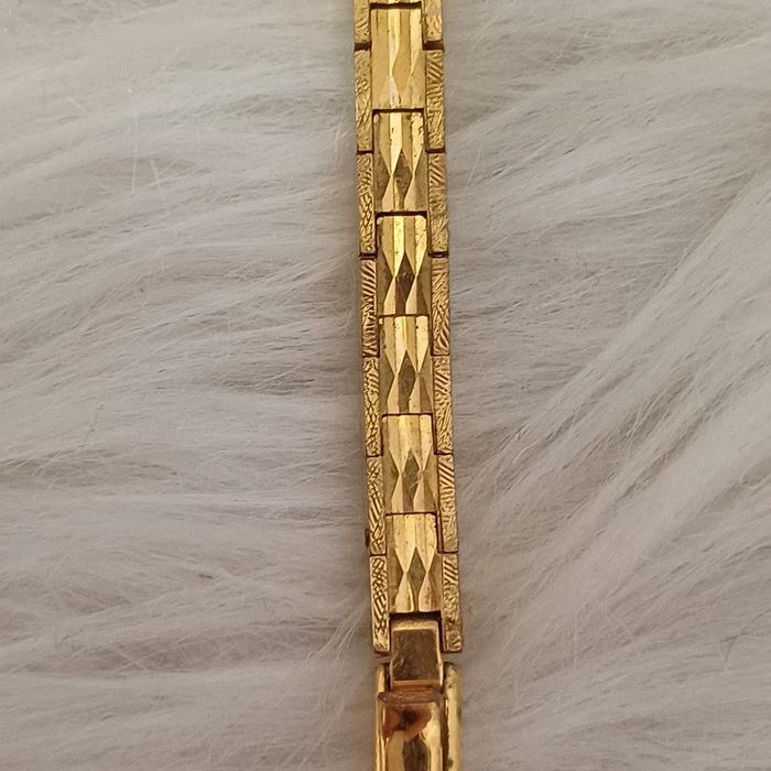 Montre flamor bracelet en plaqué or - photo numéro 2