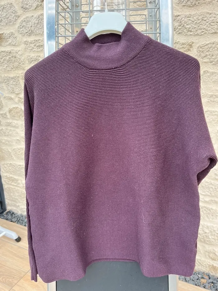 Pull col cheminée