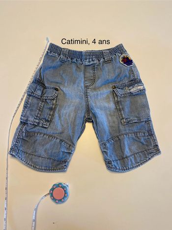Bermuda jean Catimini 4 ans