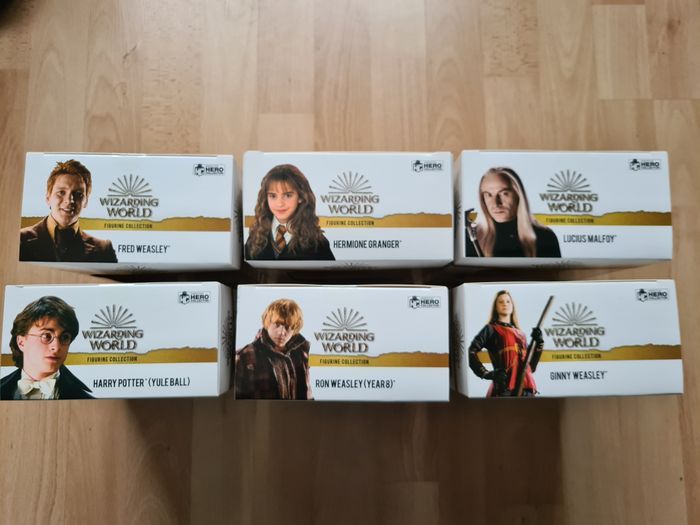 6 Figurines Harry Potter Wizarding World Hero collector - photo numéro 2