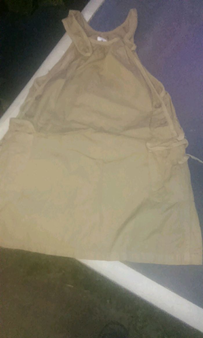 Robe petit bateau kaki 8 ans