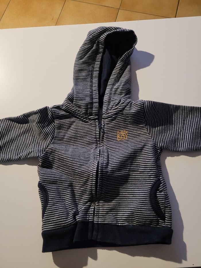 Gilet zippé 12mois