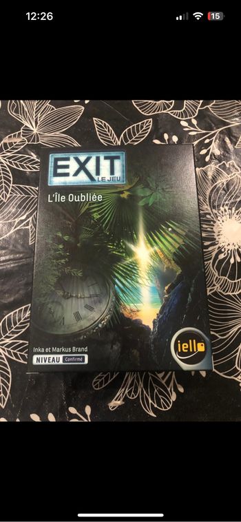 Jeux exit l île oubliée