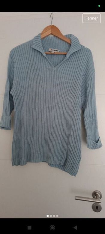 Pull manche 3/4 taille 52