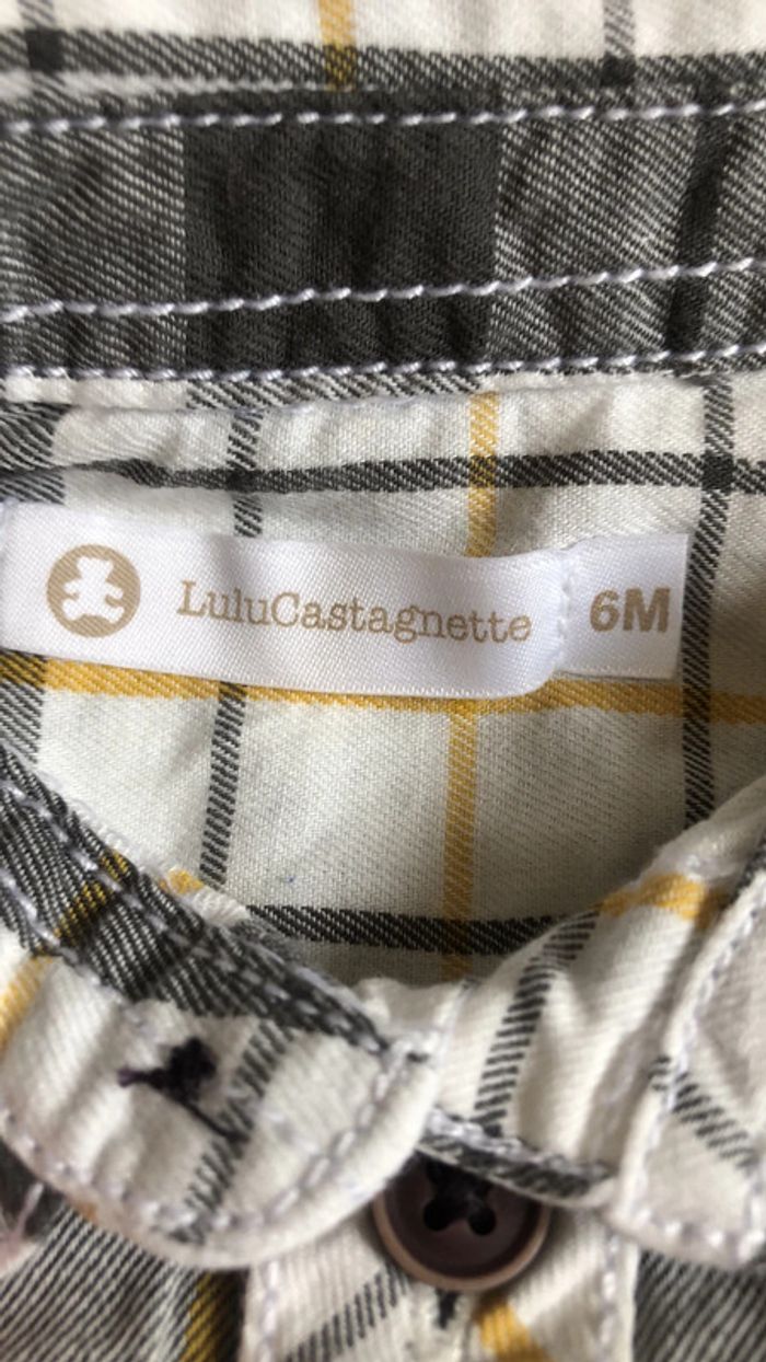 Chemise lulu castagnette neuve 12 mois - photo numéro 3