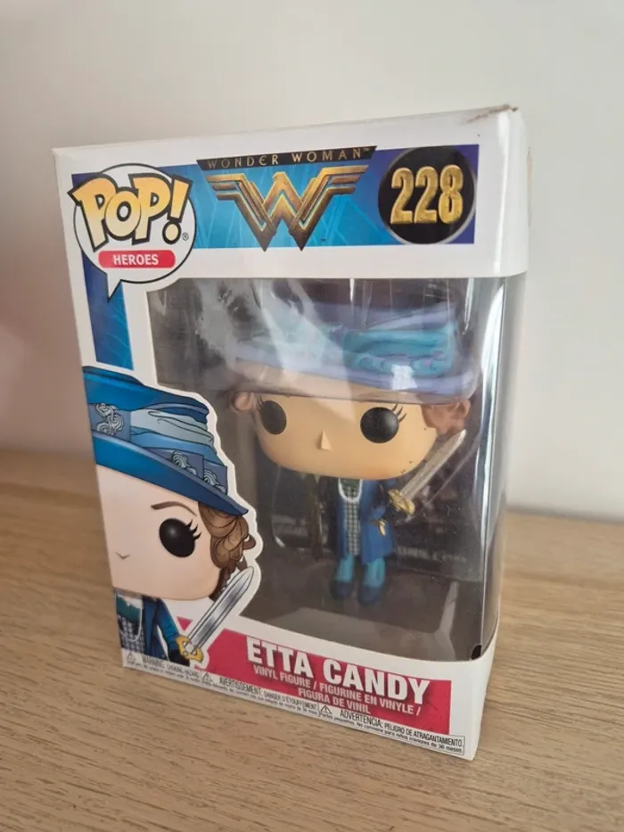 Funko Pop Wonder woman 228 etta candy - photo numéro 2