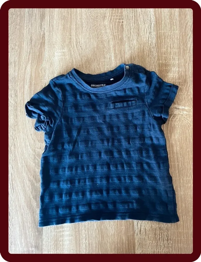 TEE shirt bleu