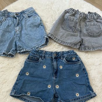 Short en jean fille  intemporel et confortable