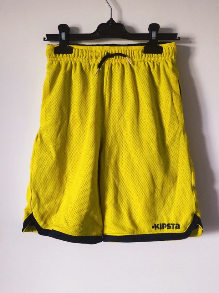 Short sport jaune / Kipsta - 12 ans