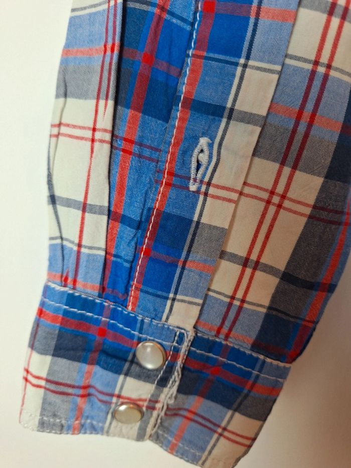 Chemise à carreaux ml garçon 10 ans creeks - photo numéro 5