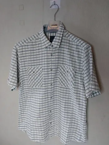 Chemise a carreaux manches courtes "Armand Thiery"
